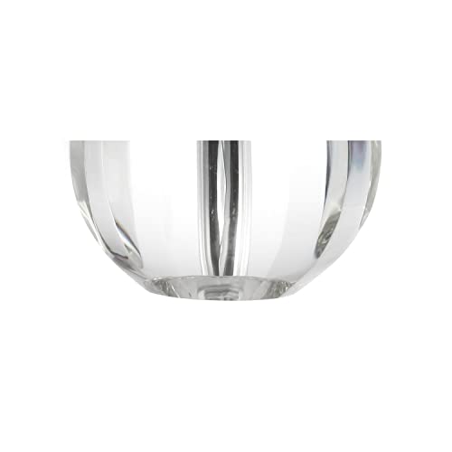 Goddard 16" Crystal Ball Orb Metal LED Table Lamp