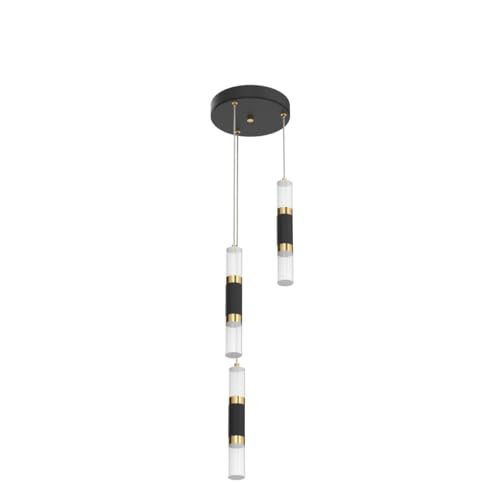 Modern Kitchen Pendant Lighting Over Island Dimmable LED 3 Light Mini Pendant Light