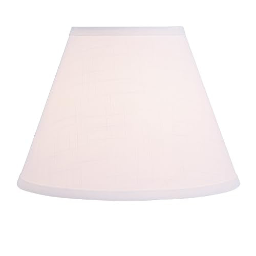 32634A Transitional Empire Shape Spider Construction Lamp Shade in Pearl