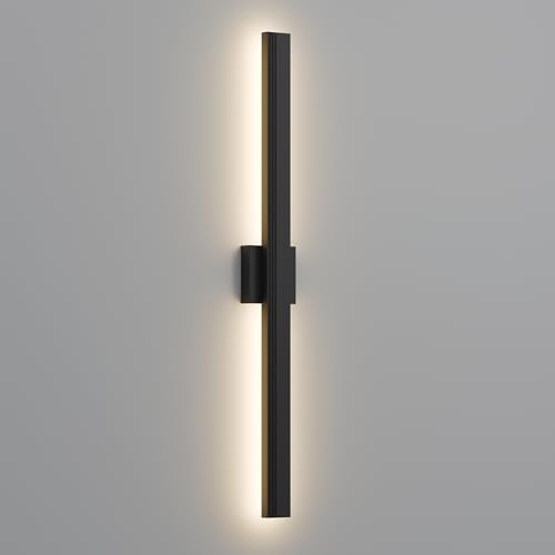 Aluminum 39 in Long Outdoor Wall Light Fixture