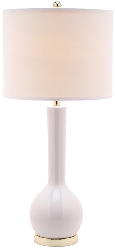 Lighting Collection Mae Long Neck Modern Contemporary White Ceramic 31 (2 Count)
