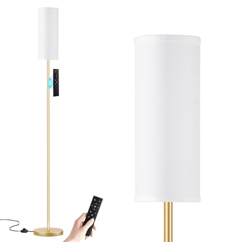 64'' Floor Lamps for Living Room with Remote Control and Stepless Dimmable Colors Temperature & Brightness