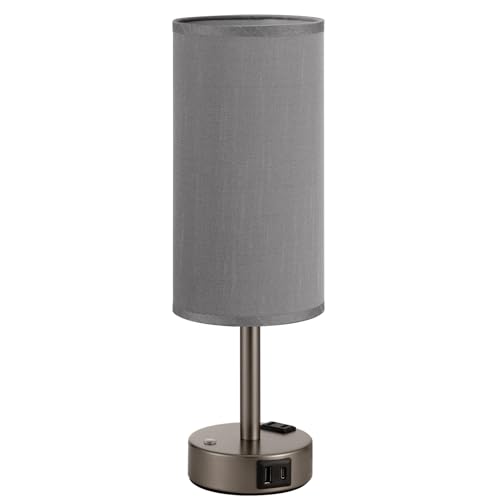 Grey Touch Bedside Lamp for Bedroom