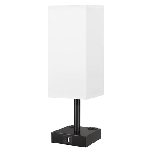 White Touch Table Lamp for Bedroom