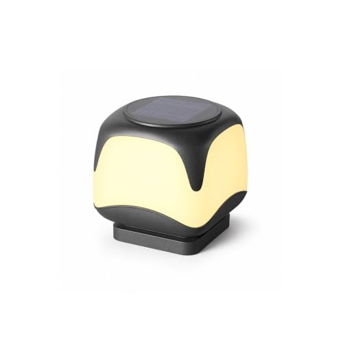 Modern Solar Outdoor Pillar Lamp