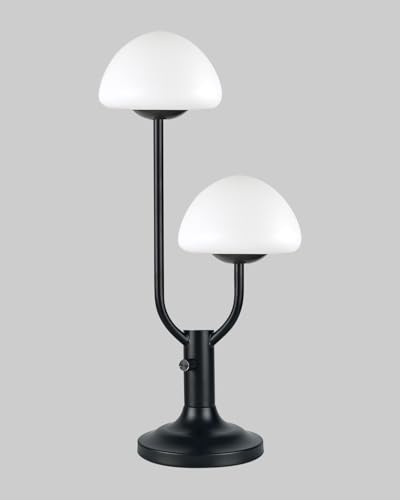 Modern Globe Table Lamp for Bedroom Dimmable Round Ball Lamp