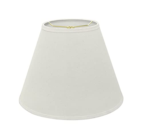32197A Transitional Empire Shape Spider Construction Lamp Shade in Frost