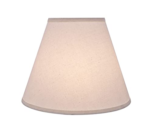 32290A Transitional Hardback Empire Shaped Spider Construction Lamp Shade in Off White