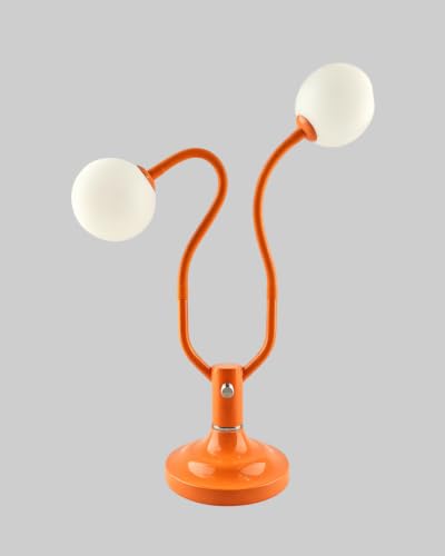 Globe Modern Table Lamp for Bedroom Dimmable Round Ball Lamp