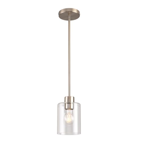 Brushed Nickel Pendant Lights (6 Count)