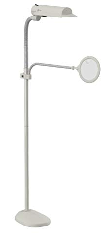 18 Watt EasyView CFL Floor Lamp with Magnifier