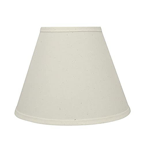 58876A Transitional Empire Shape Uno Construction Lamp Shade in Ivory