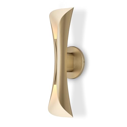 Gold Wall Sconces Mid Century Modern Movie Theater Lights for Wall