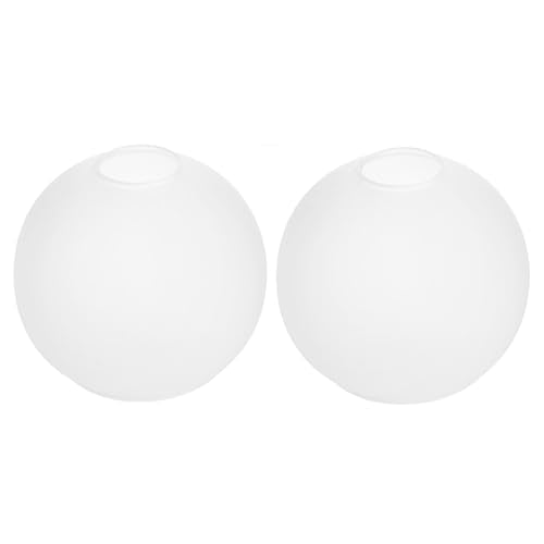 2 Pack Lamp Globe Glass Shade (2 Count)