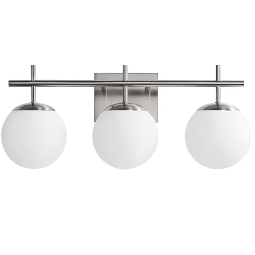 Bathroom Light Fixtures over Mirror (3 Count)