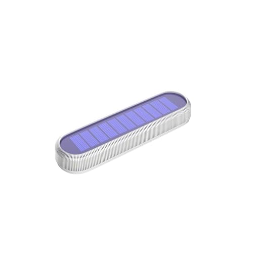 Stick on Flat Solar Step Dock Deck Stair Lights Outdoor Waterproof (4 Count)