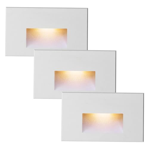 Step Lights Outdoor Indoor Stair Lights LED (3 Count)