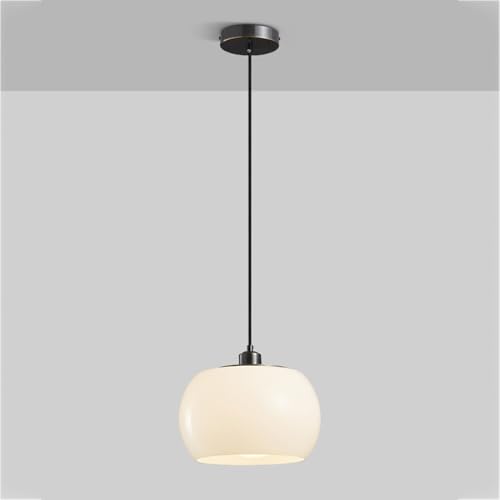 White Globe Ceiling Hanging Light Mid Century Ceiling Fixtures