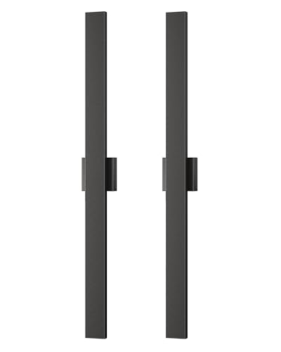 2 Pack Modern LED Outdoor Wall Lights (2 Count)