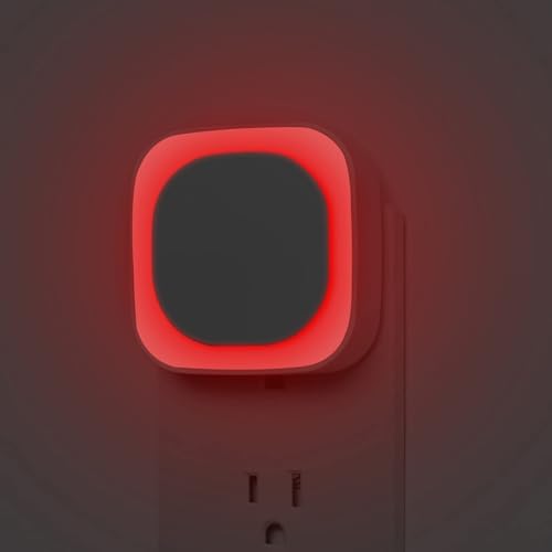 2 Pack Red Night Light Plug into Wall (2 Count)