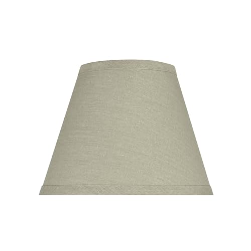 32416A Transitional Hardback Empire Shape Spider Construction Lamp Shade in Khaki