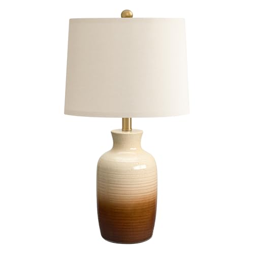 24'' Farmhouse Handcrafted Table Lamp for Living Room