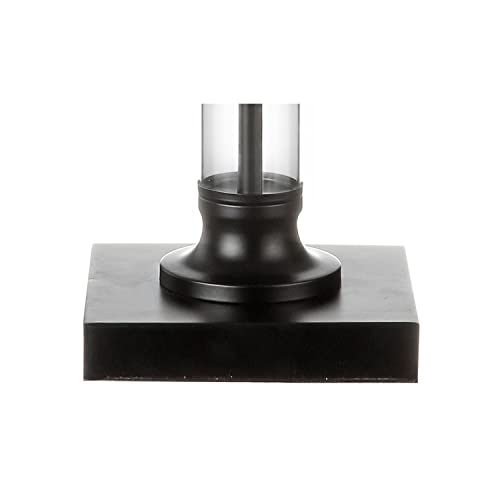 Mason 30" Glass and Metal Table Lamp
