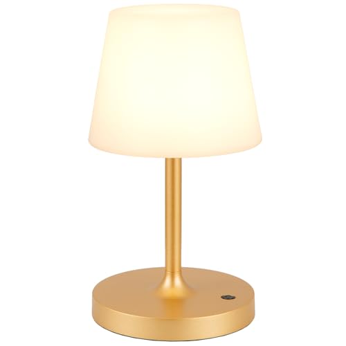Gold Cordless Shower Lamp Waterproof