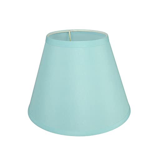 58906A Transitional Hardback Empire Shape UNO Construction Lamp Shade in Apuamarine