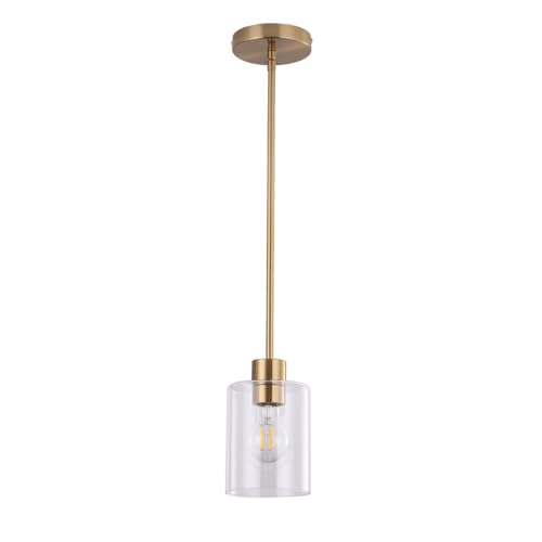 Brass Pendant Light for Kitchen Island 1 Pack