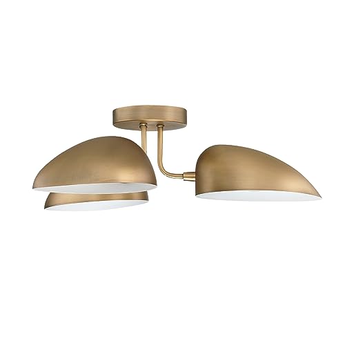 Argo Semi Mount Flush Ceiling Light
