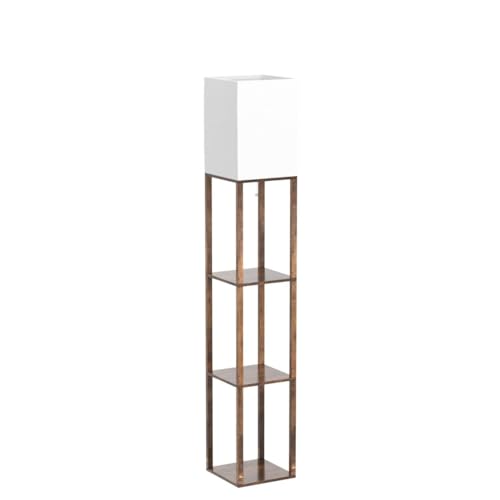 Floor Lamp with Shelves