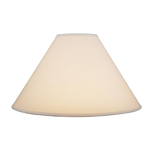 32206A Hardback Empire Spider Lamp Shade in White