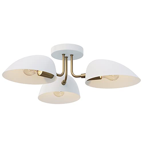 Argo Semi Mount Flush Ceiling Light (2 Count)