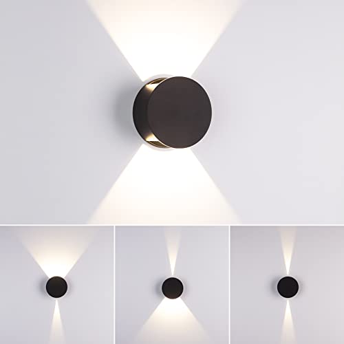 Wall Sconce Round Dimmable Modern Movie Theater Lights Up and Down