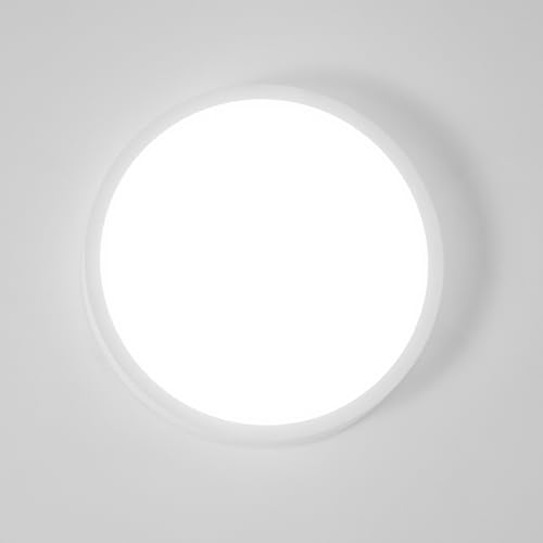 6PACK 7 Inch White Flush Mount Ceiling Light (6 Count)