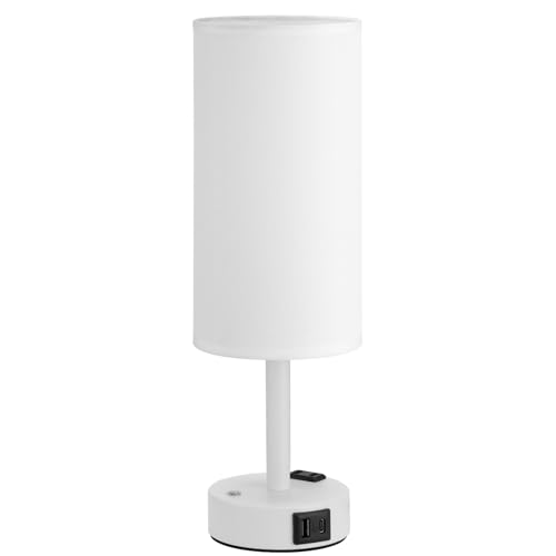 White Touch Bedside Lamp for Bedroom