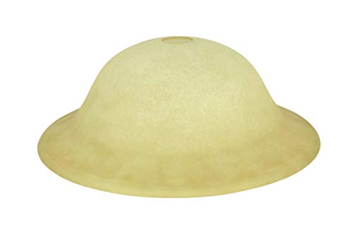 Amber 23101 11A Transitional Style Replacement Torchiere Glass Shade