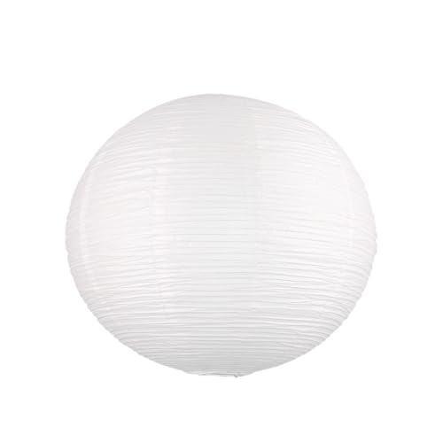 White Round Paper Lantern Lampshade