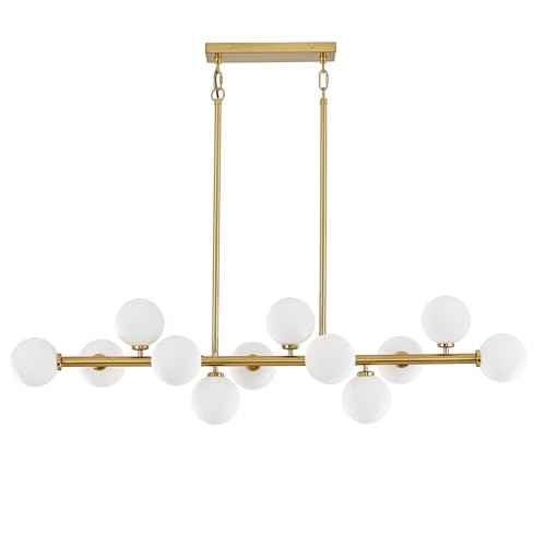 50" Large Glass Globe Sputnik Chandelier