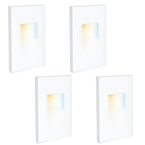 4 Pack Vertical LED Step Lights