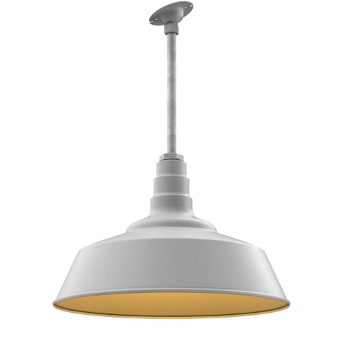 Industrial Pendant Light 20 Inch Extra Large Steel