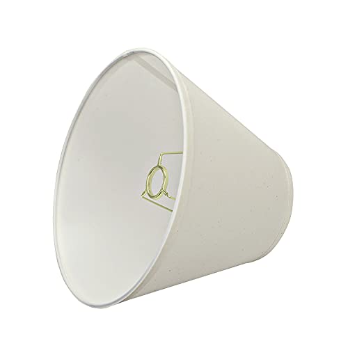 58876A Transitional Empire Shape Uno Construction Lamp Shade in Ivory