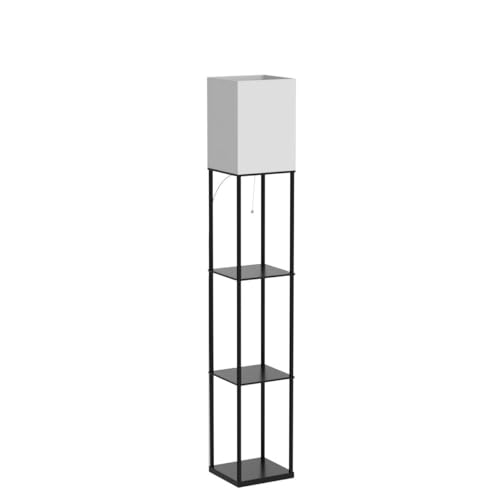 Floor Lamp with Shelves