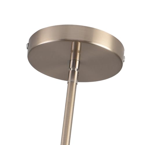 Brushed Nickel Pendant Lights (2 Count)