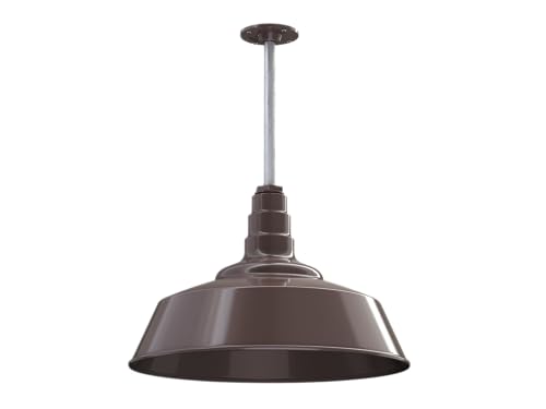 Industrial Pendant Light 20 Inch Extra Large Steel Warehouse