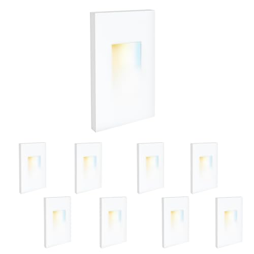 8 Pack Vertical LED Step Lights
