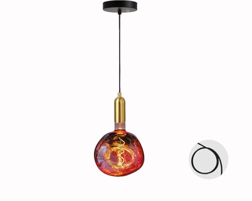 Oversized Giant LED Light Bulb with 3.9ft Pendant Light Kit
