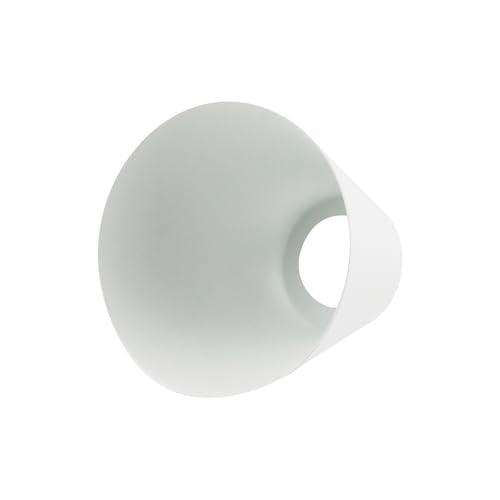 2PCS White Barrel Metal Lampshade (2 Count)