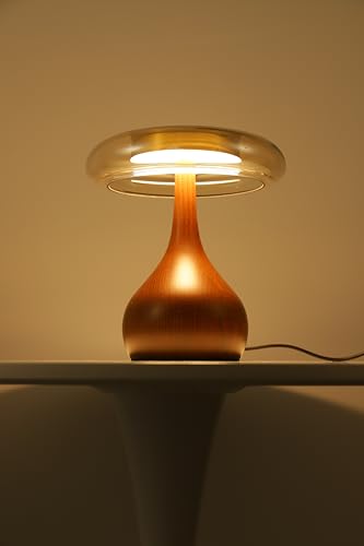 Small Table Lamp Height 9.7 Inch Mushroom Table Lamps for Living Room